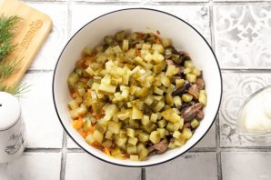 Простой и вкусный салат Простой и вкусный салат