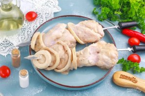 Шашлык из куриных крылышек
