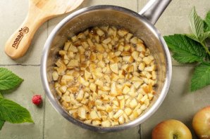 Варенье из яблок и малины