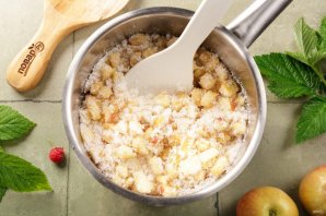 Варенье из яблок и малины