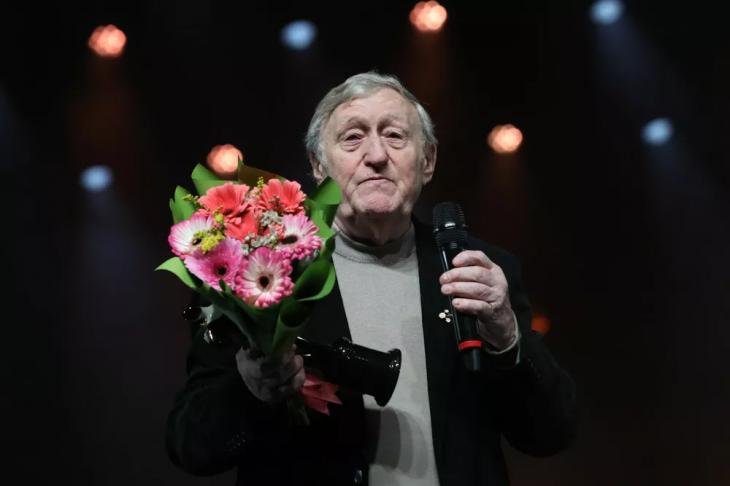 Аня Чиповская, Антон Хабаров, Нонна Гришаева на церемонии вручения премии "Звезда Театрала"