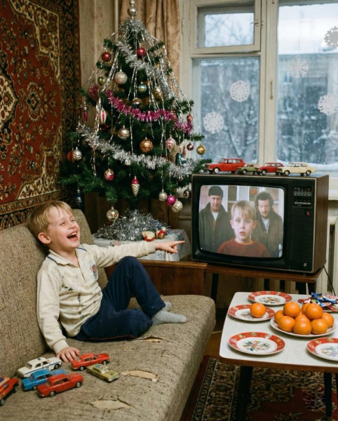 Голливудские актеры в советской атмосфере 90-х