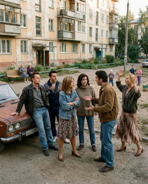 Голливудские актеры в советской атмосфере 90-х