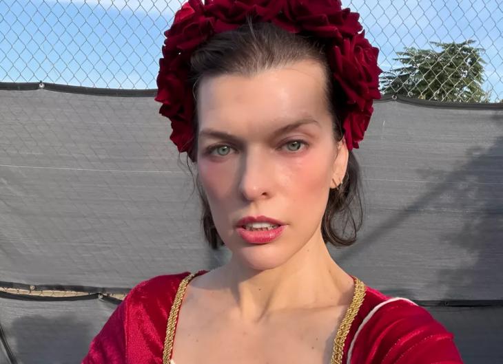 Милла Йовович с мужем впервые за долгое время появились на ковровой дорожке