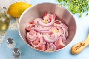 Шашлык из свинины с лимоном Шашлык из свинины с лимоном