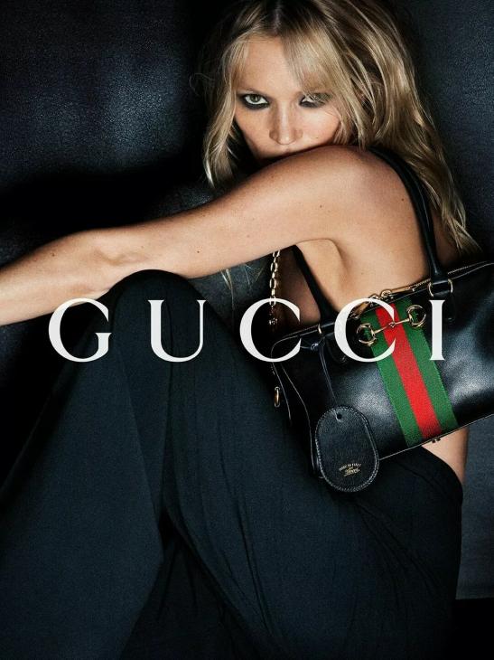Кейт Мосс и Эмили Ратажковски снялись в эффектной рекламе Gucci