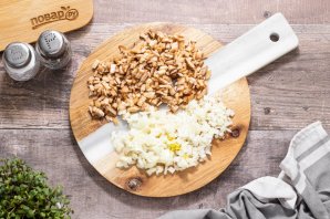 Постные фаршированные грибы Постные фаршированные грибы