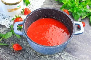 Клубничный чизкейк Клубничный чизкейк