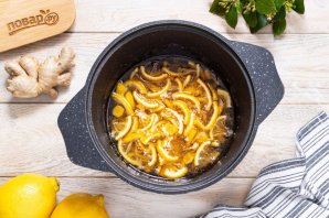 Варенье из имбиря и лимона