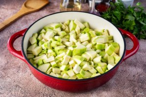Икра кабачковая с чесноком Икра кабачковая с чесноком