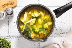 Суп с зеленой гречкой