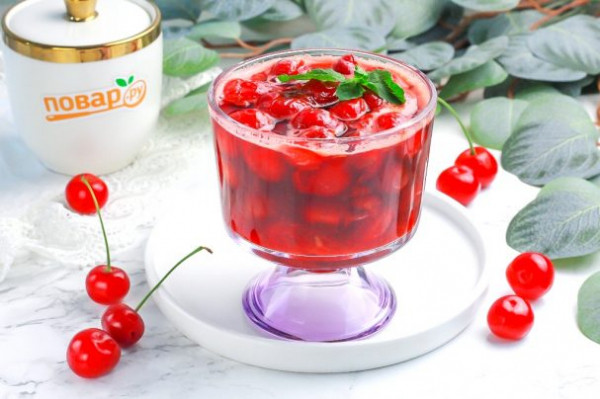 Вишня в сиропе