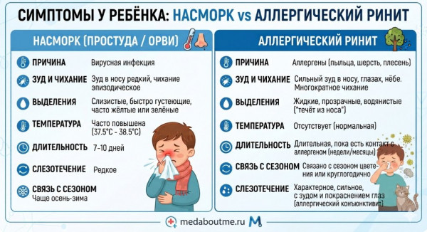 Ребёнок зашмыгал носом: вирус или аллергия? Ребёнок зашмыгал носом: вирус или аллергия?