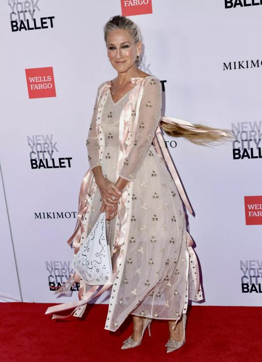 Сара Джессика Паркер с Мэттью Бродериком на гала-вечере New York City Ballet в Нью-Йорке Сара Джессика Паркер с Мэттью Бродериком на гала-вечере New York City Ballet в Нью-Йорке