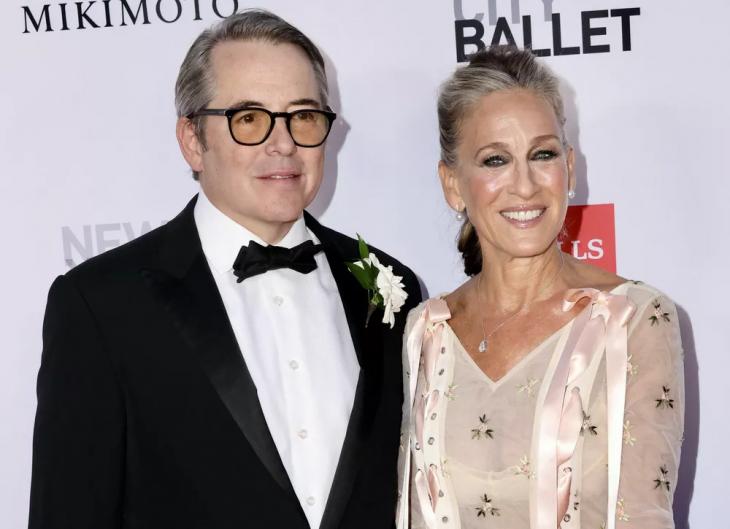 Сара Джессика Паркер с <!--more--/>Мэттью Бродериком на гала-вечере New York City Ballet в Нью-Йорке Сара Джессика Паркер с Мэттью Бродериком на гала-вечере New York City Ballet в Нью-Йорке