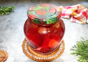 Компот из ранеток и слив