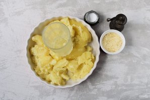 Пирог с тунцом и картофелем