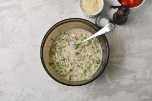 Пирог с тунцом и картофелем